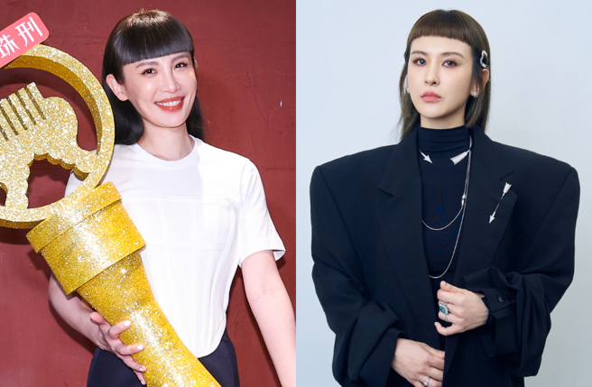 魏如萱（左）捲三角戀疑雲，親妹魏如昀深夜發聲。（圖／陳俊吉攝、IG@qqqqqueen）