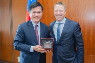 前白宫副国安顾问博明访台   办强化台湾能源体系韧性兵推