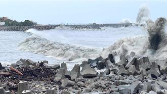 竹市沿岸海嘯下午1時45分到 沿海恐湧浪、將實施封路