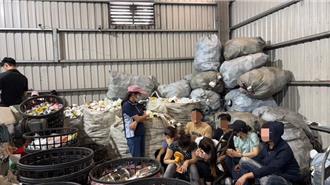 資源回收場雇非法移工 新北專勤隊查獲45人