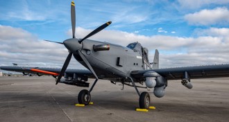 美国空军开始测试OA-1K「天袭者2式」螺旋桨攻击机 