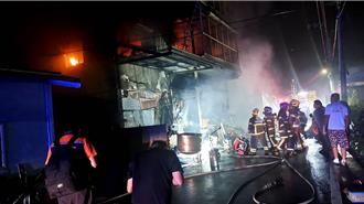 虎尾民宅晚間發生大火 老翁一度受困！命大被救出