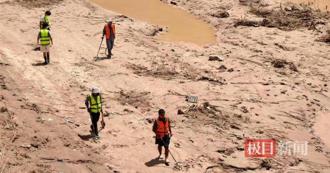 陝西銀樓宣稱遭洪水沖走6000萬金飾  請3支打撈隊2天僅尋回70克