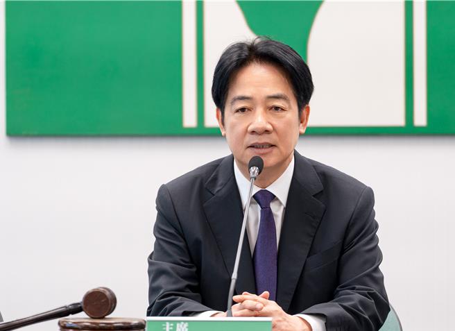 身兼黨主席的賴清德總統今天在中常會針對上週六大罷免一事發表談話。（民進黨提供）