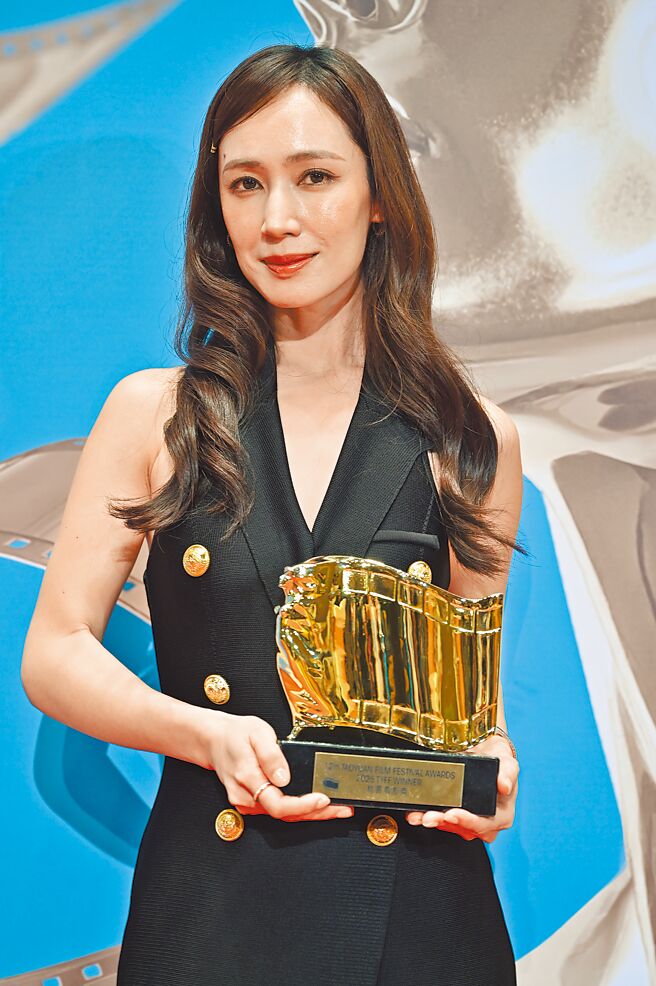 小薰29日出席桃園電影節，從影展大使身分晉升入圍者。（桃影提供）