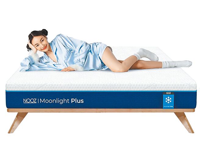 Nooz Moonlight Plus凉感记忆床垫，优惠价3522元起。（虾皮购物提供）