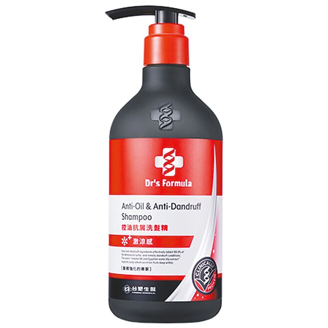 台塑生医Dr’s Formula控油抗屑洗髮精激凉感，580g，157元。（Coupang酷澎提供）