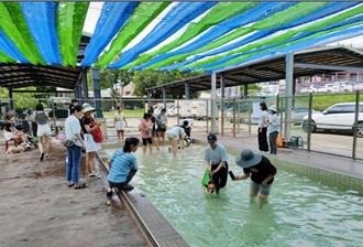 桃園打造全台首座公立寵物戲水池 8月即將上線啟用