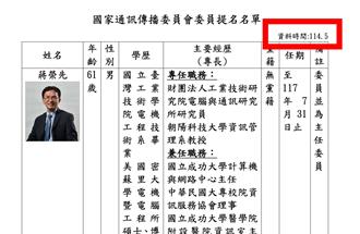 抓包NCC名單政院「壓了2個月」黃國昌：大罷免大成功才送？