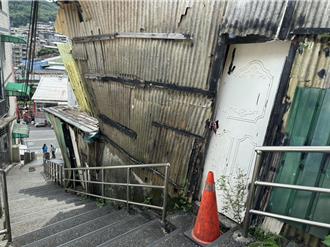 基隆山區危樓搖搖欲墜恐釀災 颱風季前將拆除、還地國產署