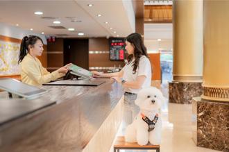 全國大飯店打造寵物專層 搶攻中台灣「人寵共遊」旅宿商機