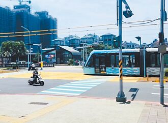 淡海輕軌 綠燈秒數突歸零