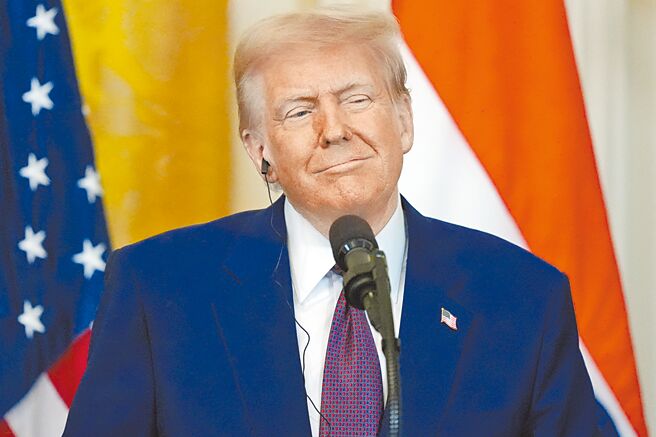 美国总统川普威胁印度将面临最高25％关税。图／美联社
