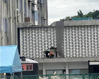 歷史建物南港衛生大樓遭損毀 文化局：擅改工序 最高罰200萬
