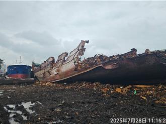 拆船廠遭控汙染噪音擾民 港務公司：不再核准旗津拆船案