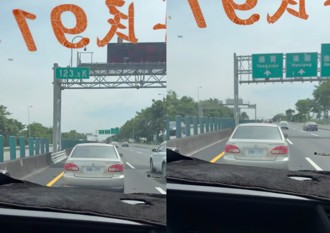 國道又見神車擋救護車　網怒：根本是故意的