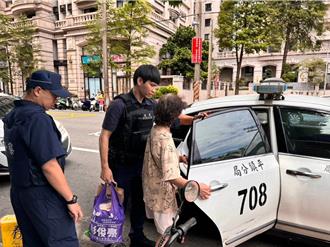 八旬婦賣場結帳突失憶恍神　平鎮警獲報助返家