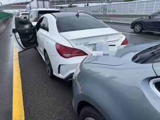 國1大雅段驚傳7車連環撞！ 疑未保持安全距離釀禍