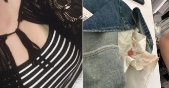 網紅試穿衣服「沾染經血」賠70元還嗆店家！恐遭提告