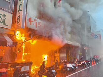 台中牛肉麵店惡火 2死3命危
