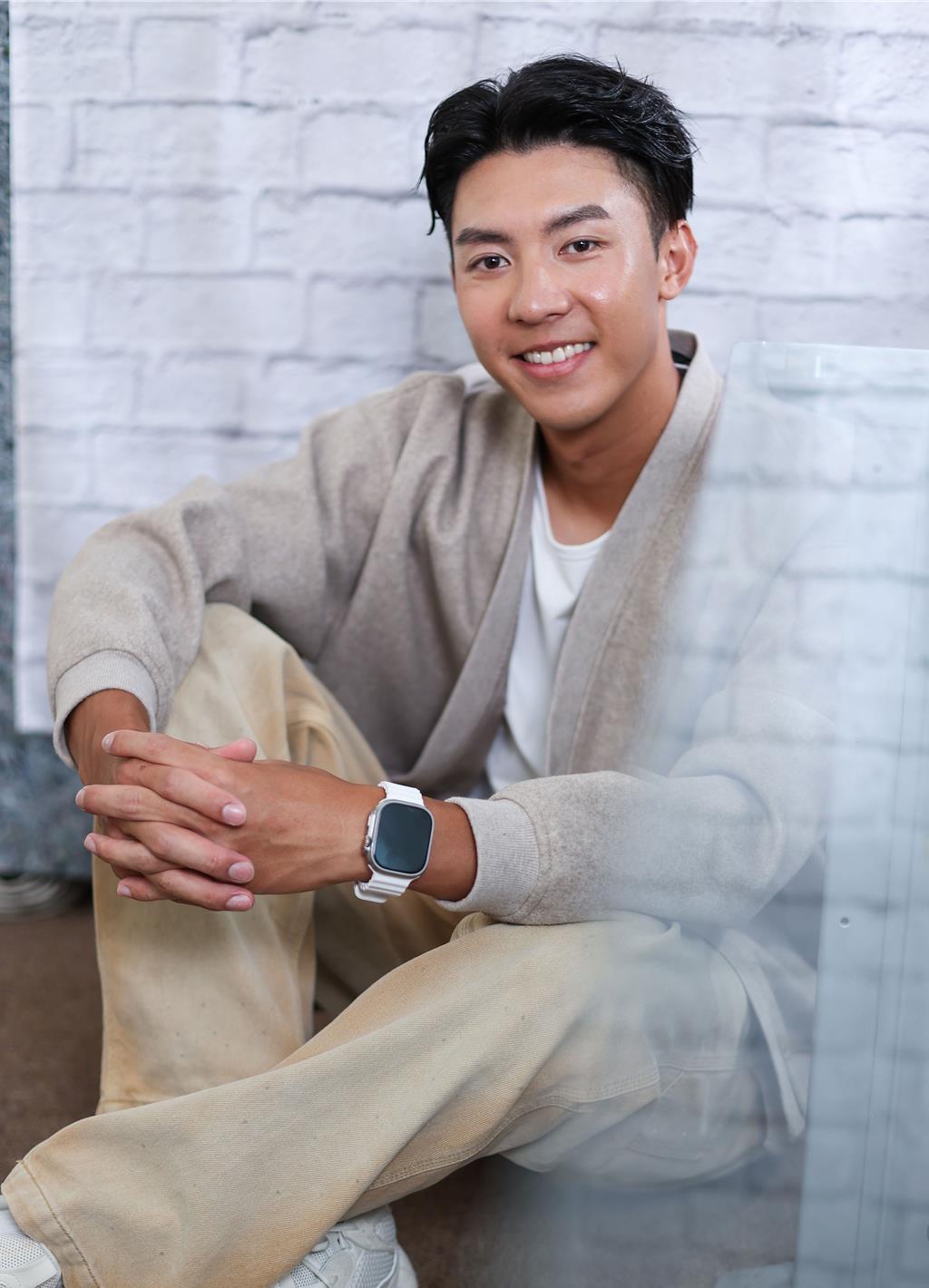 劉丞因為父親罹癌，放下所有武裝。（陳俊吉攝）