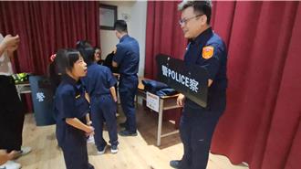 台中大雅小小警察體驗營 親子攜手歡慶父親節