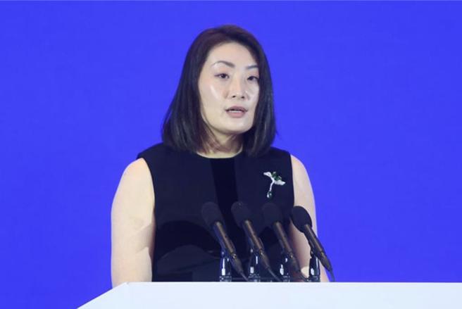 娃哈哈集團女掌門宗馥莉，陷入豪門爭產風波。（圖／中新社）
