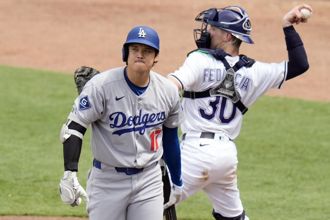 MLB》道奇遭光芒完封！大谷近11戰吞23K 史奈爾復出挨雙響炮