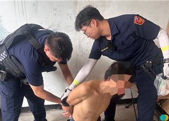 毒品通緝犯拒檢逃逸 勇警遭拖行300米受傷