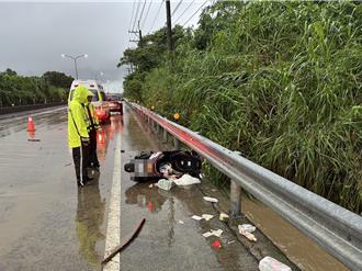 旗山机车倒地骑士离奇失踪！ 31小时后陈尸45公里出海口