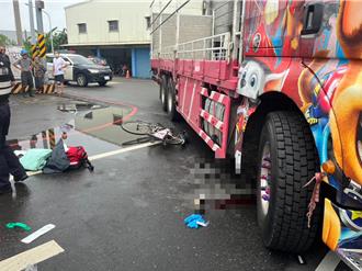 出門買菜慘遭大貨車內輪差輾過　台南8旬嬤送醫傷重不治