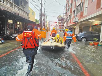 大雨炸不停 近半台南泡水中