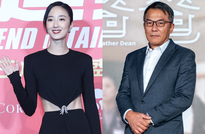 桂綸鎂（左）20年前私會戴立忍被跟拍，遇狗仔1反應全場嚇壞。（圖／陳俊吉攝、大愛提供）