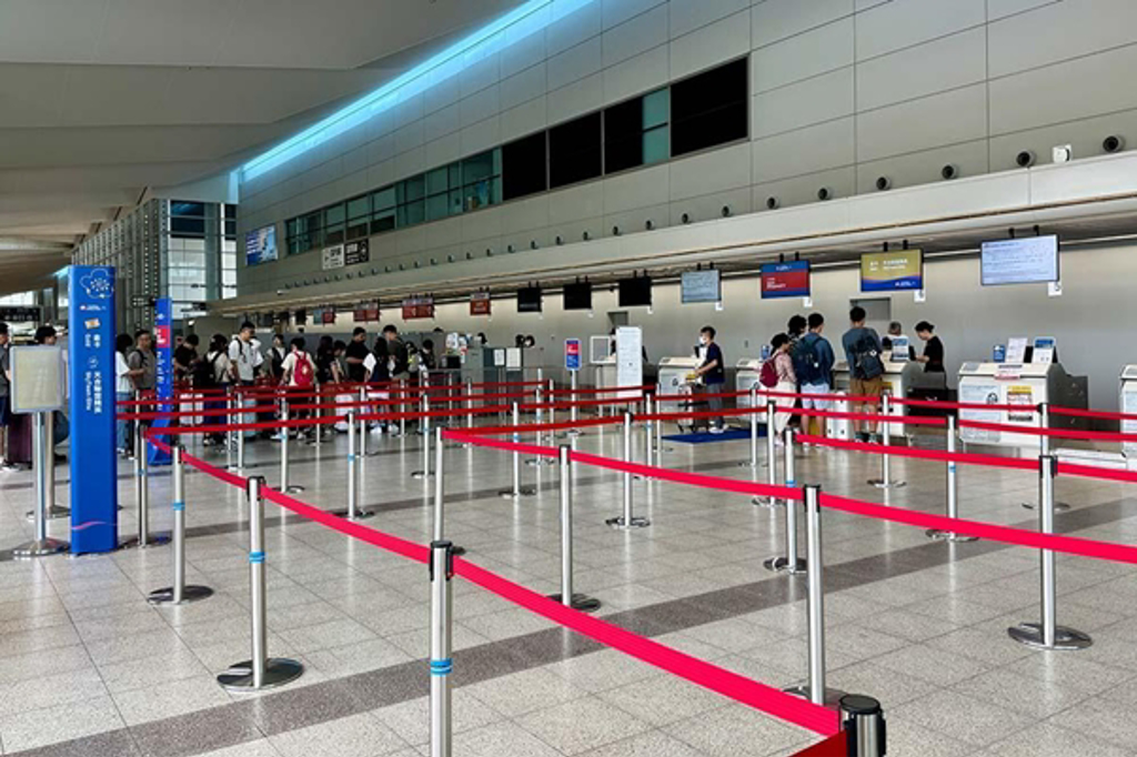 廣島機場設施完善新穎。(旅報傳媒 提供)