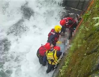 阿里山婦人疑落水失蹤找到了　遺體卡瀑布石頭縫