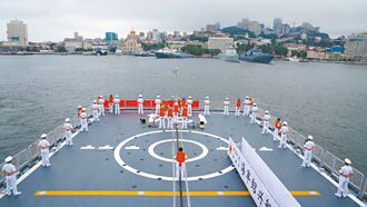 劍指美日 中俄日本海聯合軍演