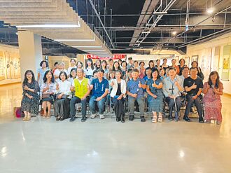 雲林萍風不畏風雨 展逾80作品