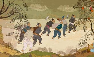 農民大膽綁官員闖京城 朱元璋喊讚 當場把縣吏殺了