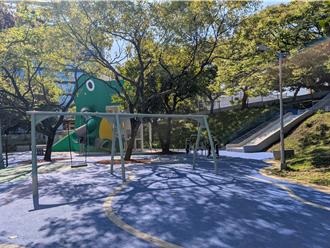 內湖石潭公園全新亮相 7米高鱷魚遊戲塔成小孩放電好去處