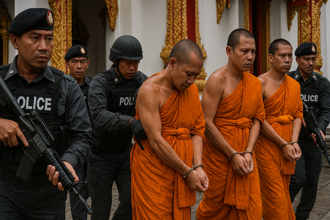 泰警突擊全國200座寺廟　收穫滿滿！逮出181名通緝犯
