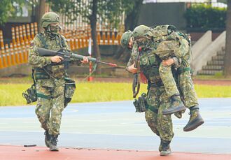 漢光演習 美媒批像表演