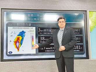 高屏雨量超越凱米 全台5死3失蹤