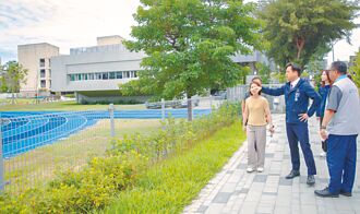 竹市整修竹蓮國小步道 讓學童安心上學