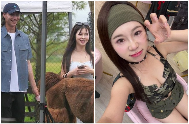 林佳纬接球失误遭球迷嘲讽，女友赖可看不下去留言反击。（图／CTWANT 、赖可脸书）