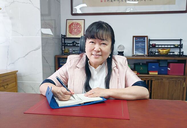 福州市台胞投资企业协会会长蒋佩琪。图／张汉骅