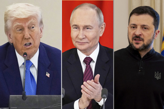 川普最快下週與普丁、澤倫斯基三方會談 俄方回應了