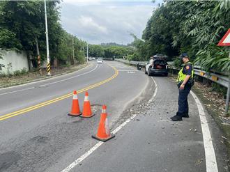 連日豪雨狂炸釀禍！彰化路面坑洞害騎士慘摔送醫