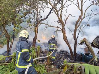 快讯》林口木造工寮火警　消防抢救惊见一具焦尸