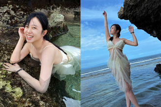 茵聲小琉球辣曬比基尼！「胸下透視」大解放　辣翻網讚：仙女下凡