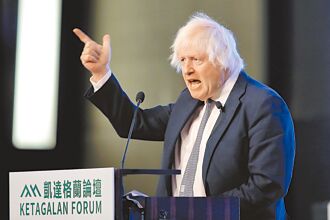 英前首相來訪 強生給台灣的建議：讓川普贏